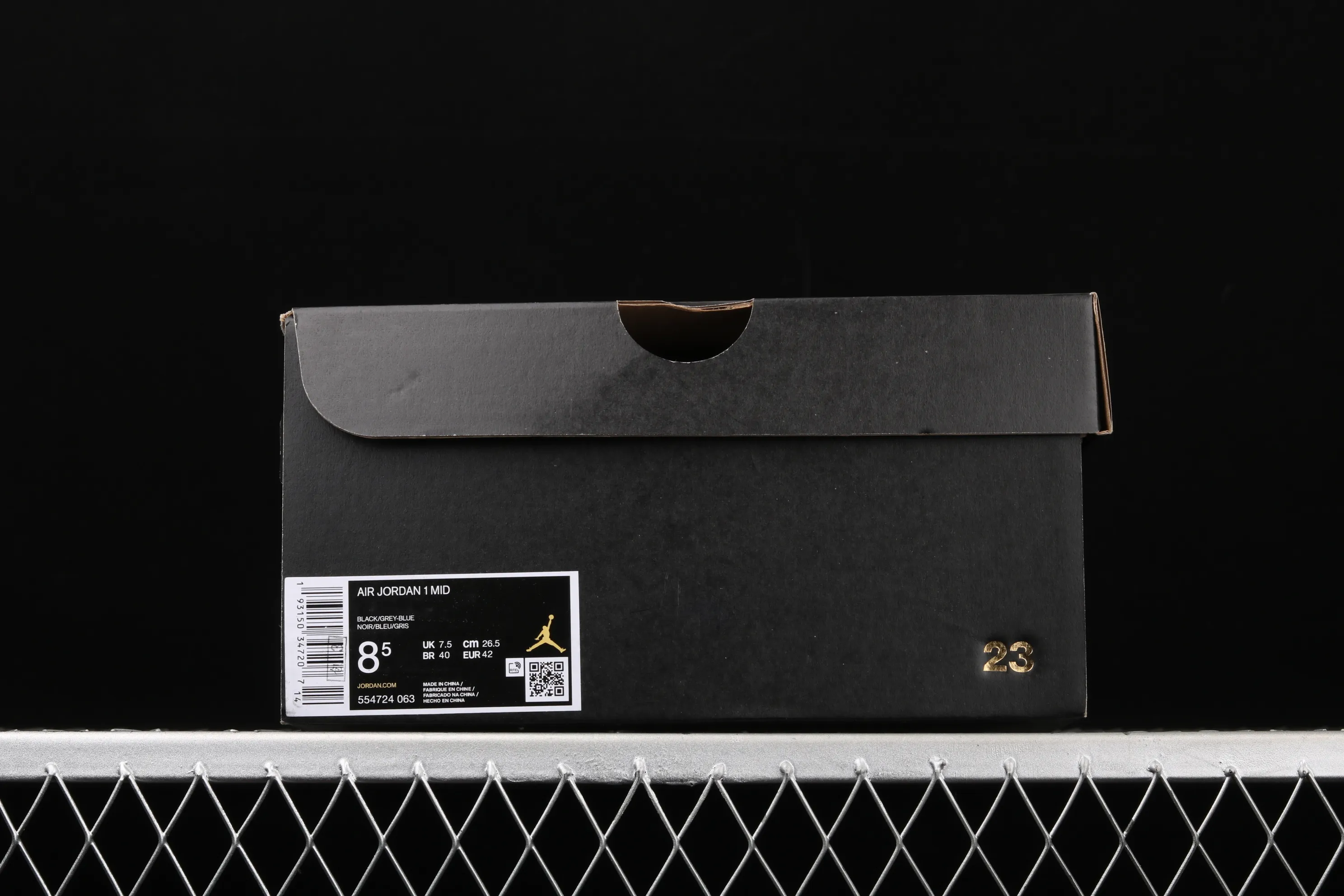 All categories Air Jordan Jordan series basketball shoes Air Jordan 1 Mid Air Jordan 1 Mid AJ1 Joe 1 Zhongbang basketball shoes 554724-063